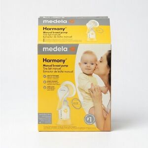 Medela Harmony Breast Pump with Yellow Accents